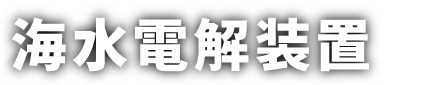 海水電解装置